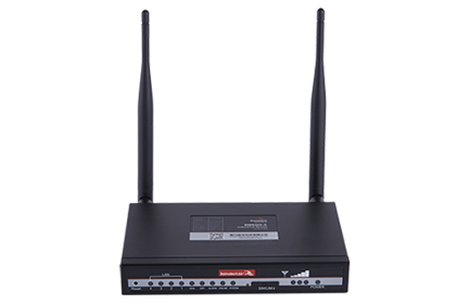 k8凯发BMR400工业级无线路由器，为恶劣工况应用研发。标配4路LAN口、1路WAN口、1路RS485、1路RS232，具有强大的数据采集、数据处理、通信协议兼容、远程管理等能力。