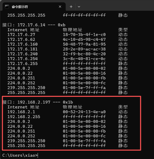 查询结果